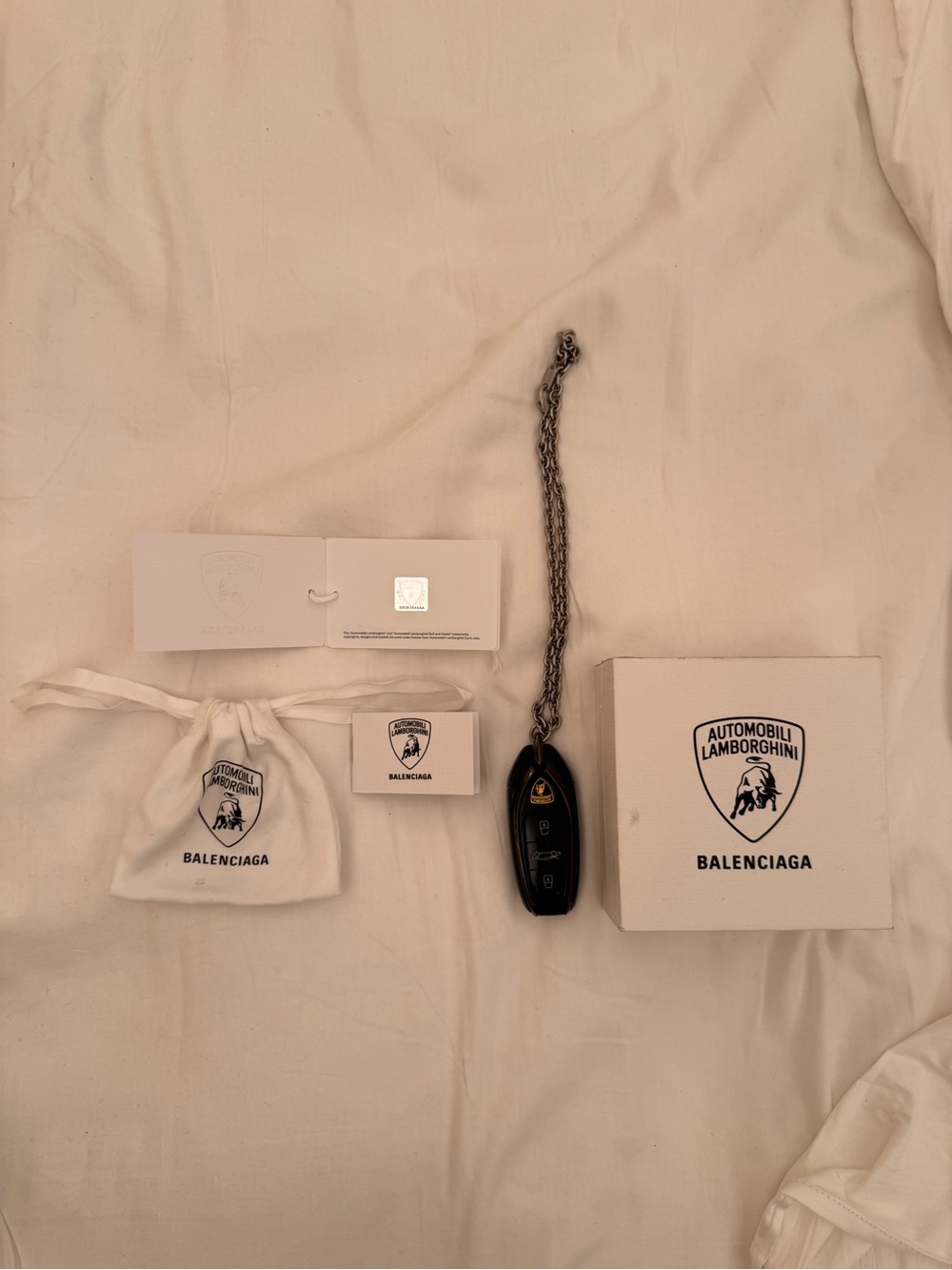🖤Balenciaga x Lamborghini Key Necklace